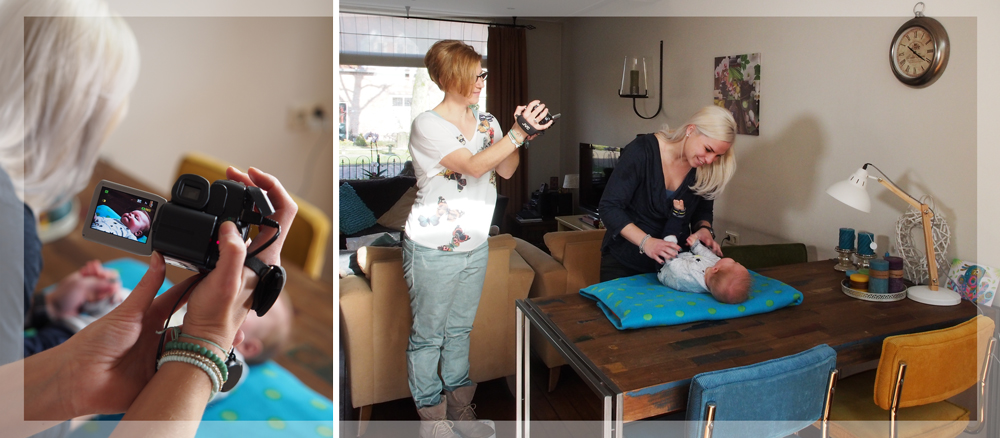 Een babyconsult thuis in de vertrouwde omgeving Begeleiding met beelden Sweet Babie
